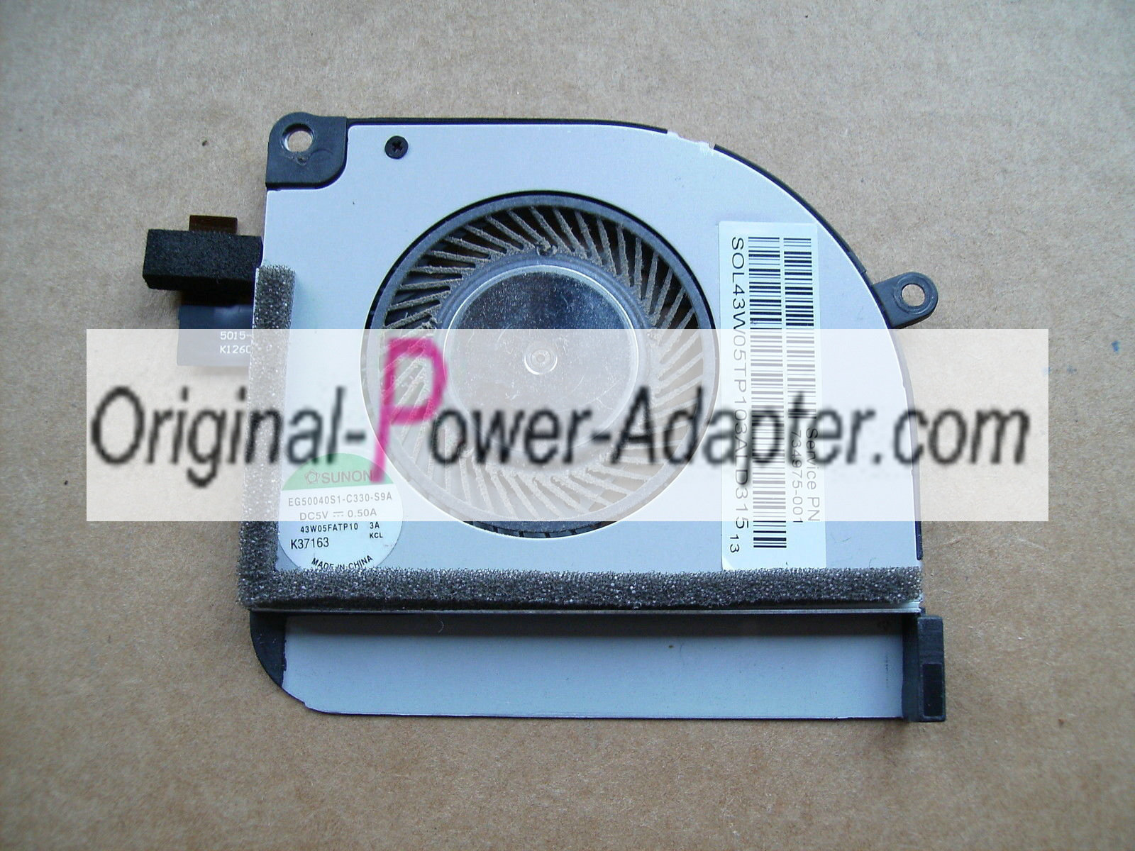 original HP Split x2 Cooling Fan 734975-001